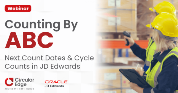 Counting By ABC - Next Count Dates and  Cycle Counts in JDE