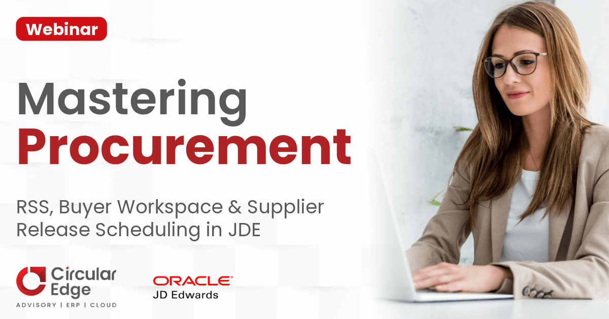 Mastering Procurement (RSS, Buyer Workspace, Supplier Release Scheduling)