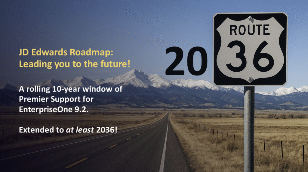JDE Roadmap 2036